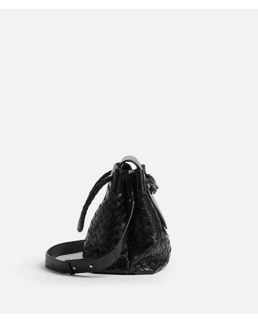 Bottega Veneta Black Andiamo Messenger for men