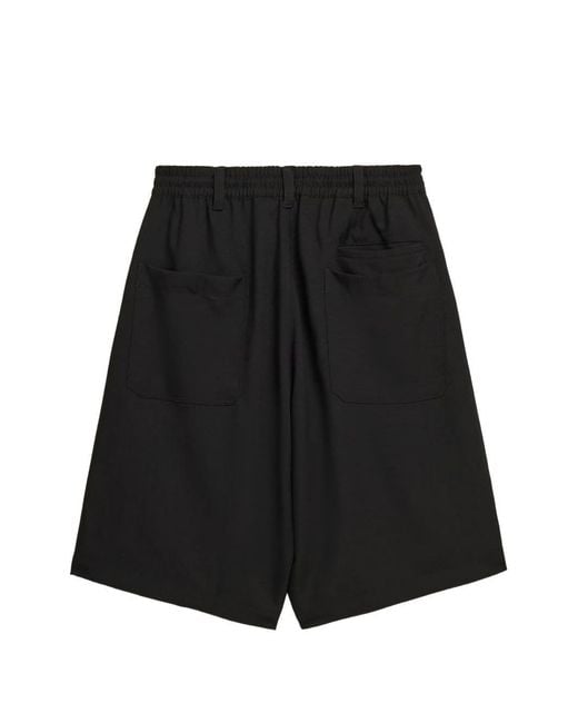 Y-3 Black Drawstring-waist Shorts for men