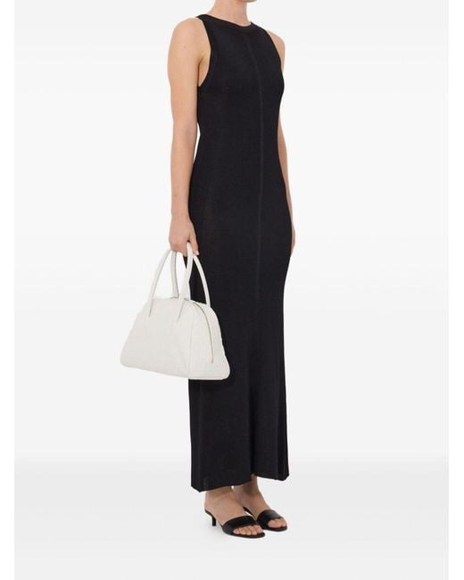 Loulou de Saison Black Pablo Sleeveless Knitted Dress
