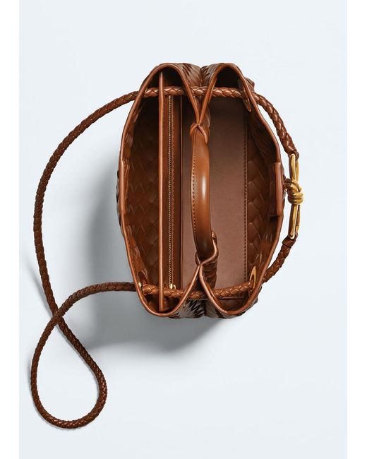 Bottega Veneta Brown Small Andiamo