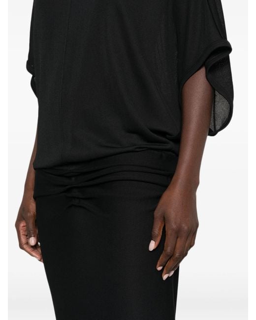 The Row Black Delyra Maxi Dress