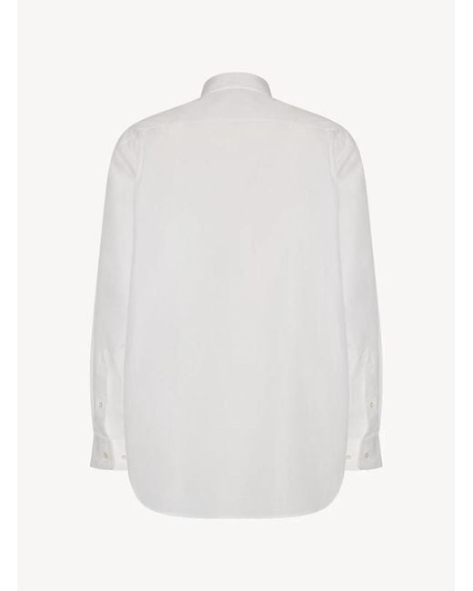The Row White Nilo Shirt for men