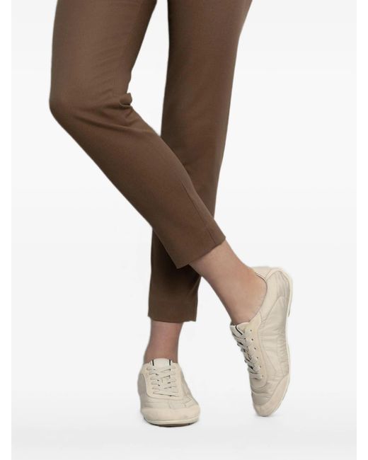 Brunello Cucinelli White Panelled Sneakers