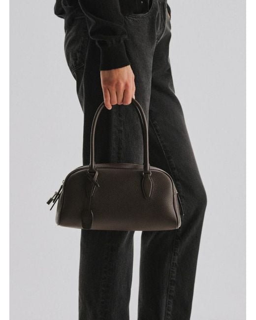 The Row Black Small E/w India Bag