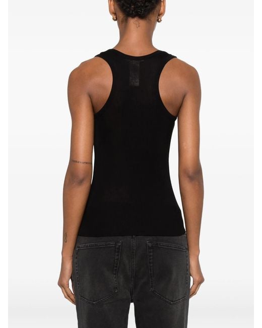 The Row Black Cendrea Tank Top