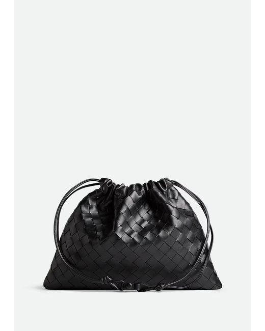 Bottega Veneta Black Dustbag Clutch Bag