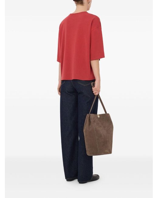Loulou de Saison Red Osis Oversized T-shirt