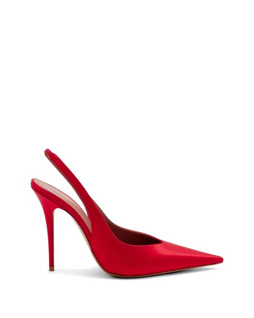 AMINA MUADDI Red 105mm Anok Heeled Pumps