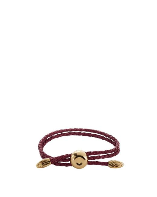 Bottega Veneta Brown Adam Leather Bracelet