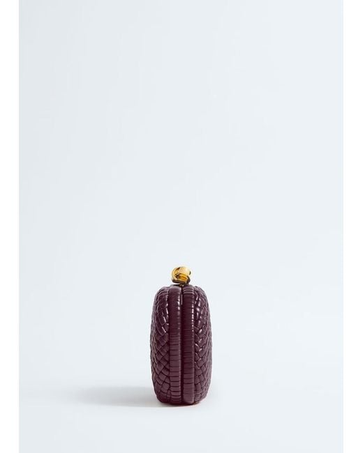 Bottega Veneta Purple Soft Knot