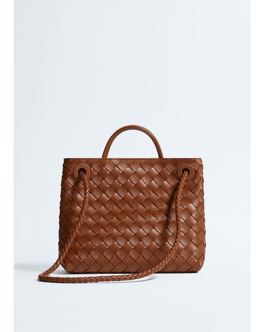 Bottega Veneta Brown Small Andiamo