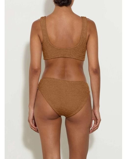 Hunza G White Coverage Xandra Bikini