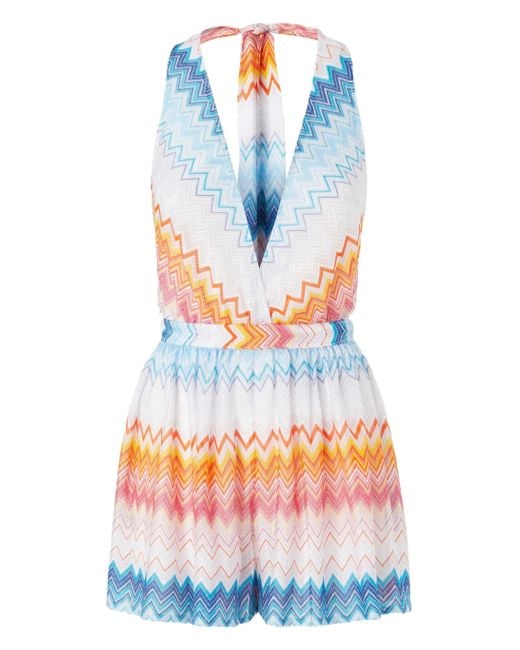 Missoni Gray Short Jumpsuit