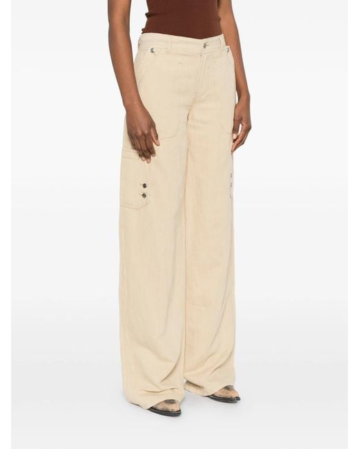 Ermanno Scervino White Button Jeans