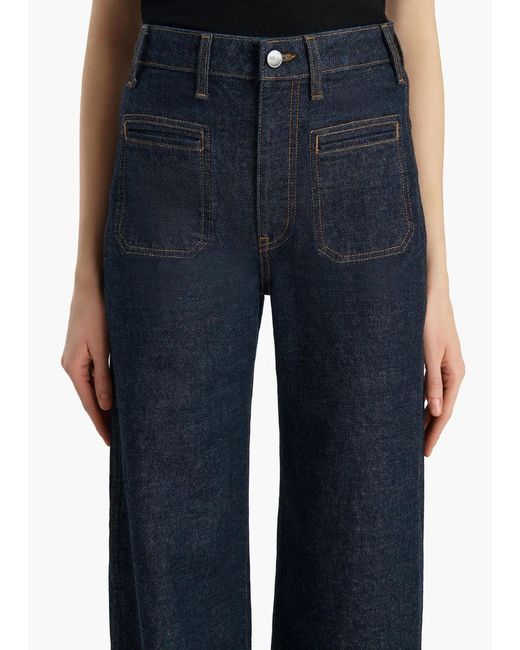 Khaite Blue Delmonico Jean
