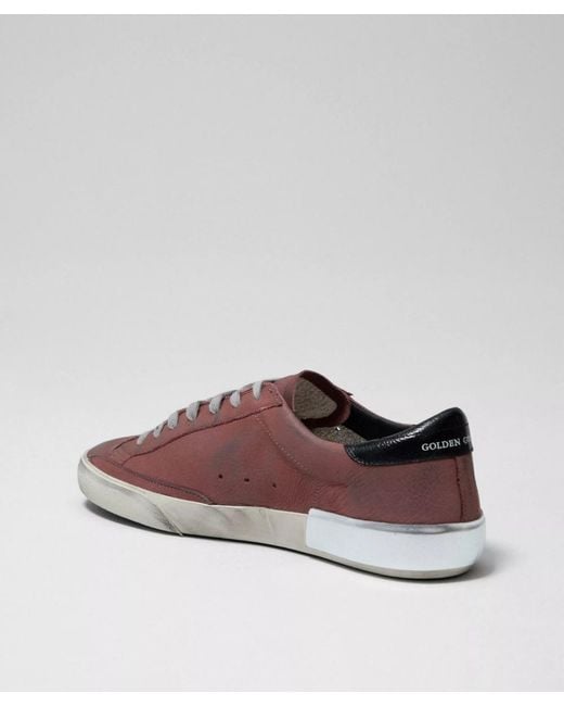 Golden Goose Deluxe Brand Brown Nappa Leather Sneakers for men