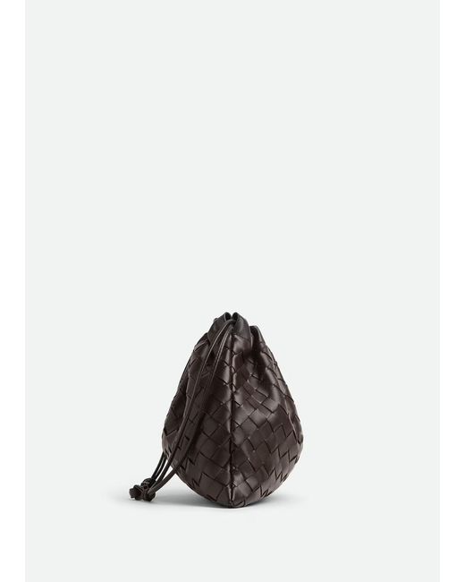 Bottega Veneta Black Medium Leather Clutch Bag