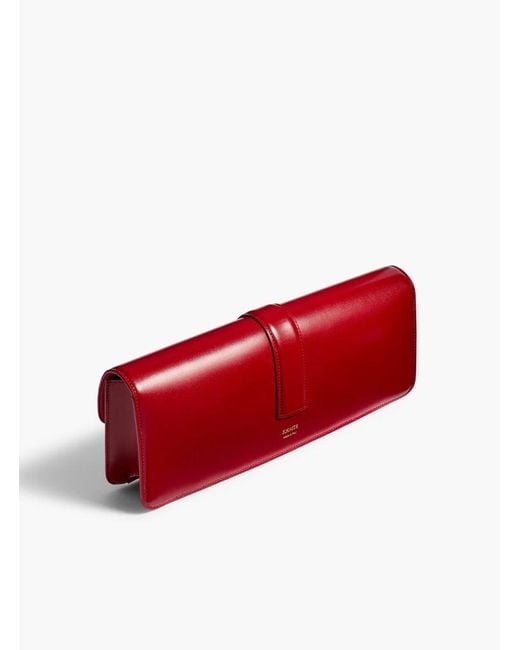 Khaite Red Blake Clutch
