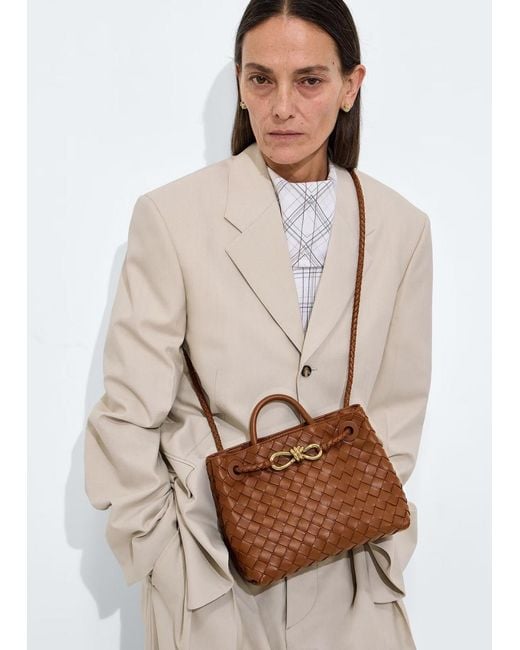 Bottega Veneta Brown Small Andiamo