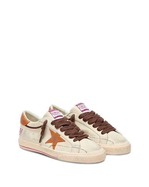 Golden Goose Deluxe Brand White Super-star Sneakers for men