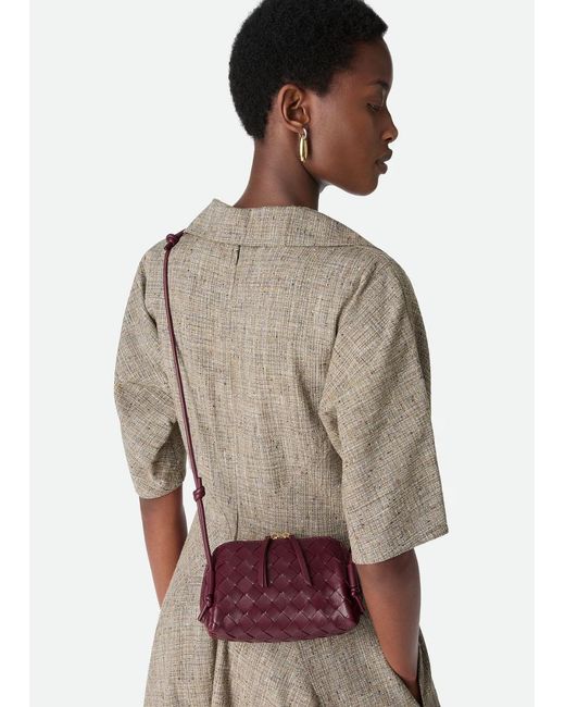 Bottega Veneta Purple Concert Pouch