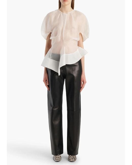 Khaite White Rumi Top