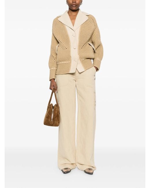 Ermanno Scervino White Button Jeans
