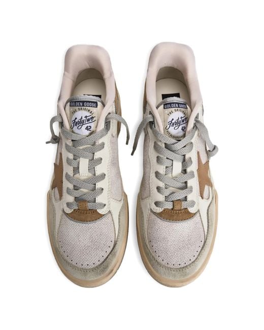 Golden Goose Deluxe Brand White Forty2 Sneakers for men
