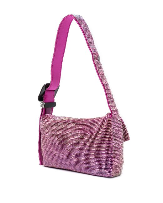 Benedetta Bruzziches Purple Vitty La Mignon Shoulder Bag