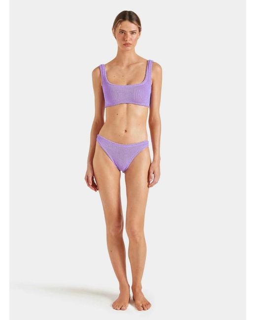 Hunza G Purple Xandra Bikini