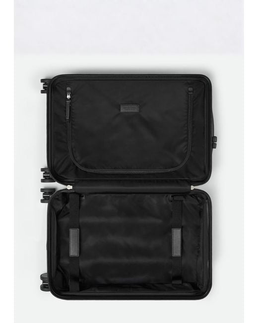 Bottega Veneta Black Odyssey Cabin Suitcase