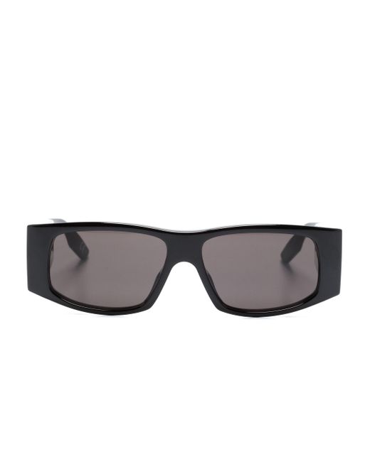 Balenciaga Gray Led Frame Logo-print Sunglasses