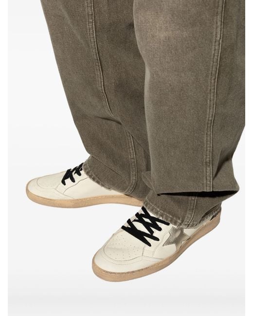 Golden Goose Deluxe Brand White Ball Star Sneakers for men