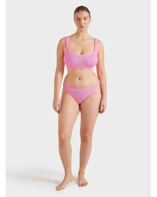 Hunza G Pink Coverage Xandra Bikini
