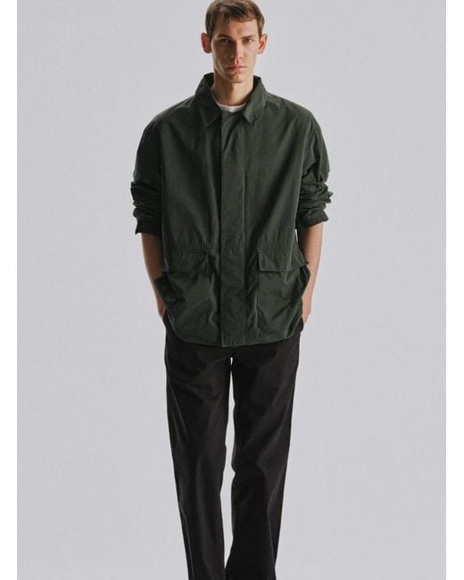 The Row Green Frank Jacket for men