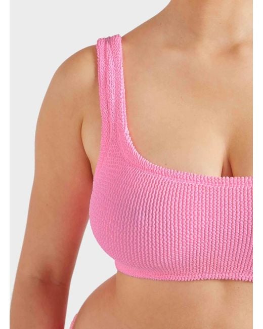 Hunza G Pink Coverage Xandra Bikini