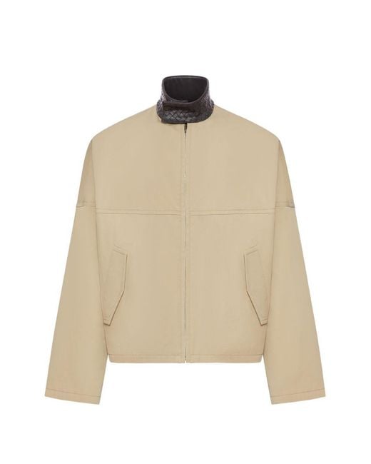 Bottega Veneta Natural Light Cotton Jacket for men