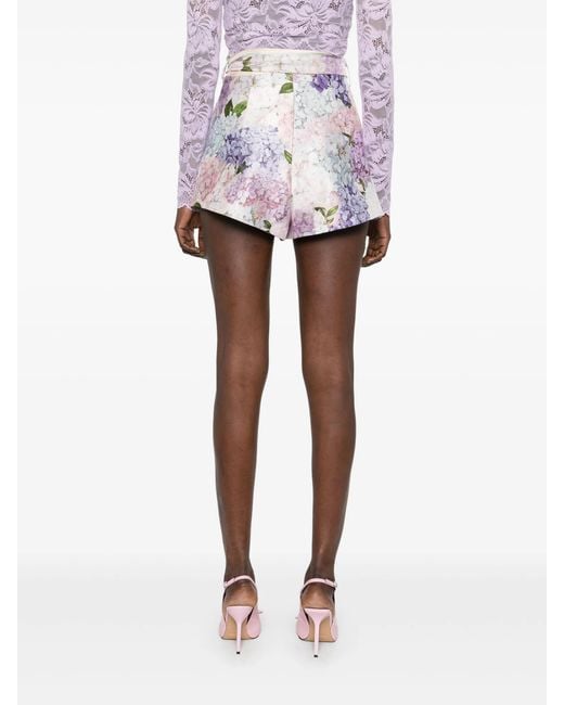 Zimmermann White Dawning Shorts