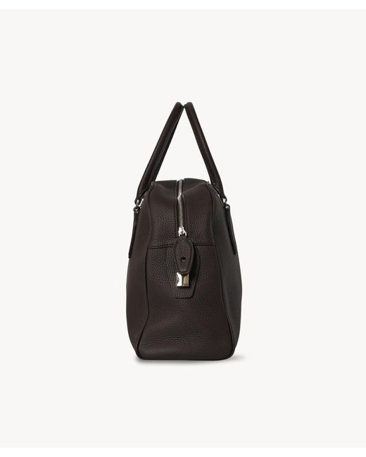 The Row Black India 12.00 Bag In Leather