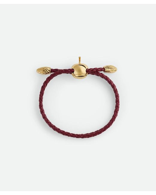 Bottega Veneta Brown Adam Leather Bracelet