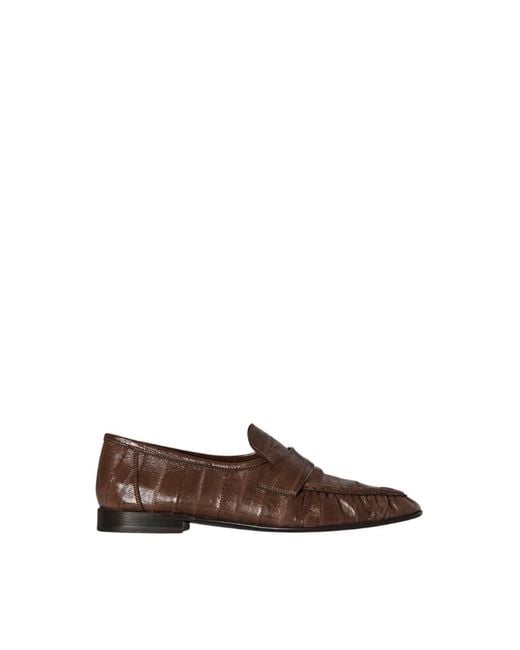 The Row Brown Soft Loafer for men