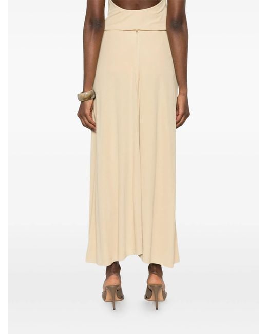 Totême  Natural Flared Maxi Skirt