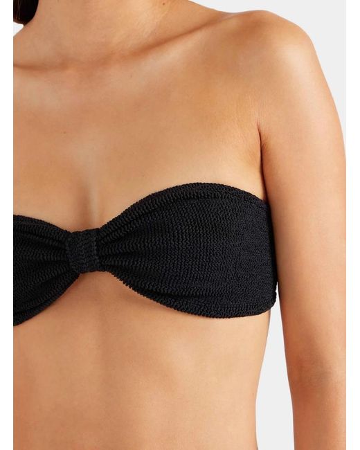 Hunza G Black Coverage Jean Bikini