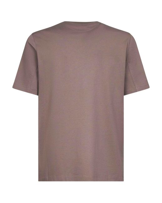 Brunello Cucinelli Brown Crew-neck T-shirt for men
