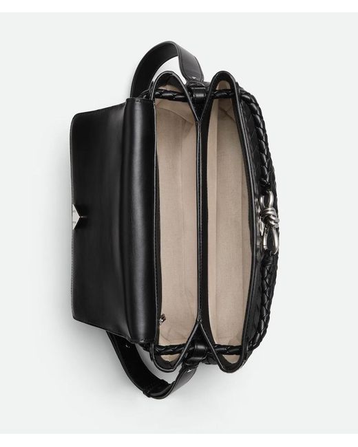 Bottega Veneta Black Andiamo Messenger for men