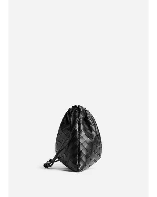 Bottega Veneta Black Dustbag Clutch Bag