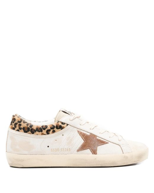 Golden Goose Deluxe Brand Natural Super-star Sneakers