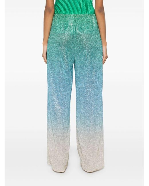 Oseree Blue Lumiere Trousers