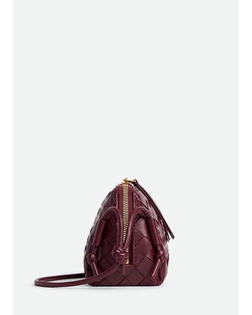 Bottega Veneta Purple Concert Pouch
