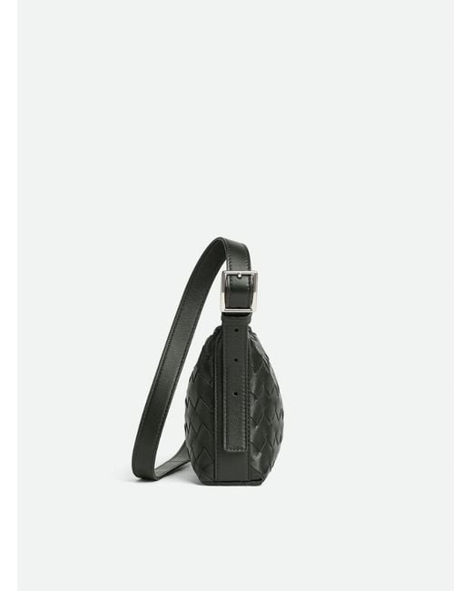 Bottega Veneta Black Traveler Phone Pouch for men